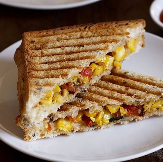 Sweet Corn & Jalapeno Sandwich
